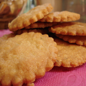 sablé au parmesan